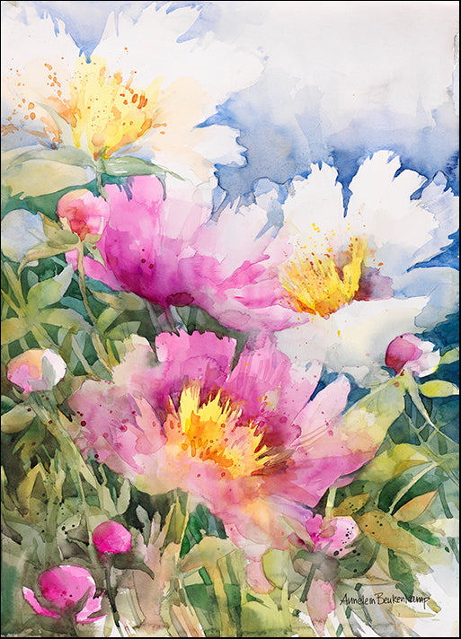 ANNBEU72523 Peony Performance, by Annelein Beukenkamp, available in multiple sizes