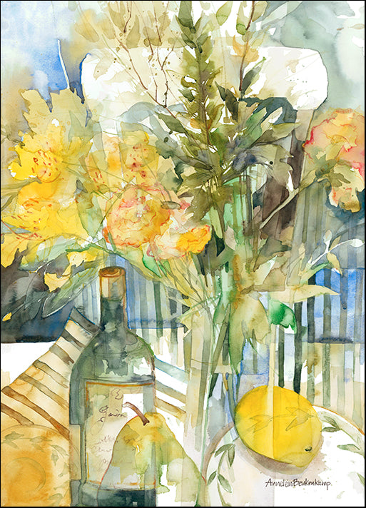 ANNBEU78087 Striped Cloth, by Annelein Beukenkamp, available in multiple sizes