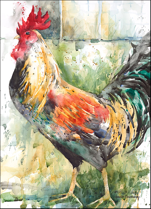 ANNBEU78117 Green And Gold, by Annelein Beukenkamp, available in multiple sizes