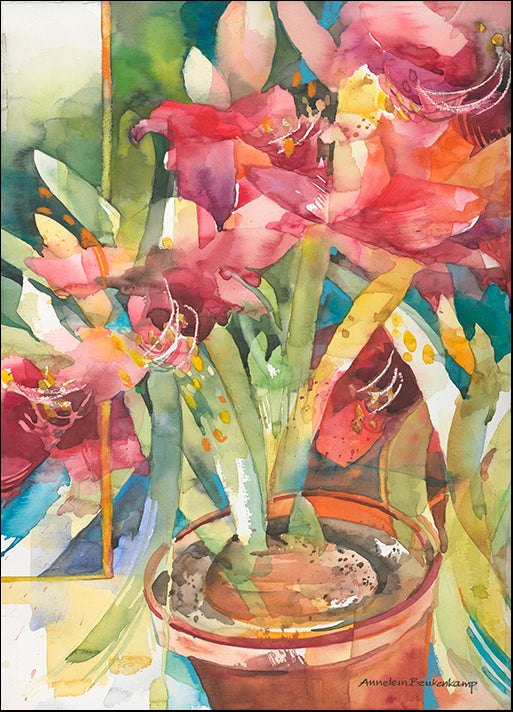 ANNBEU80877 Architecture Amaryllis, by Annelein Beukenkamp, available in multiple sizes