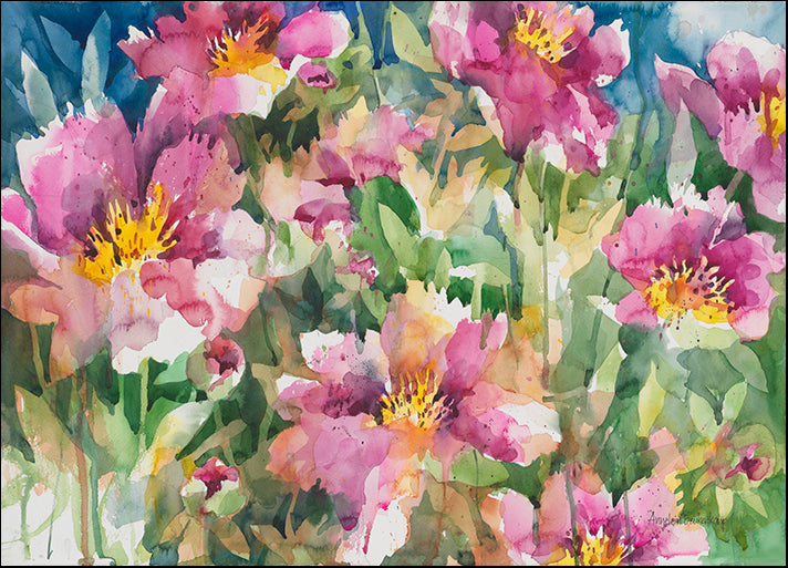 ANNBEU88516 Peony Personalities, by Annelein Beukenkamp, available in multiple sizes