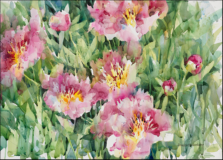 ANNBEU88517 Posing In Pastel Pink, by Annelein Beukenkamp, available in multiple sizes