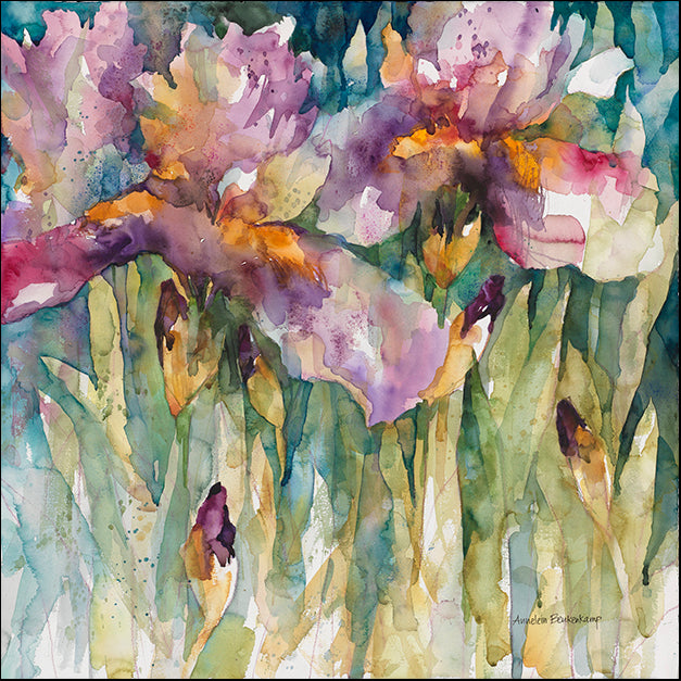 ANNBEU88519 Siberian Iris, by Annelein Beukenkamp, available in multiple sizes