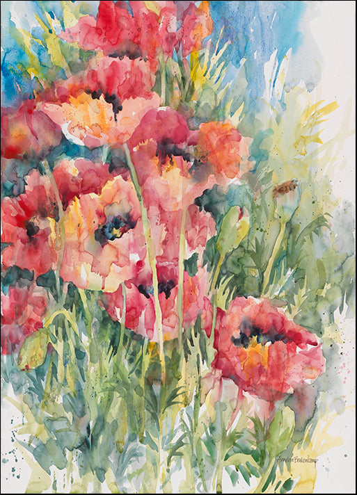 ANNBEU88520 Blooming Blaze, by Annelein Beukenkamp, available in multiple sizes