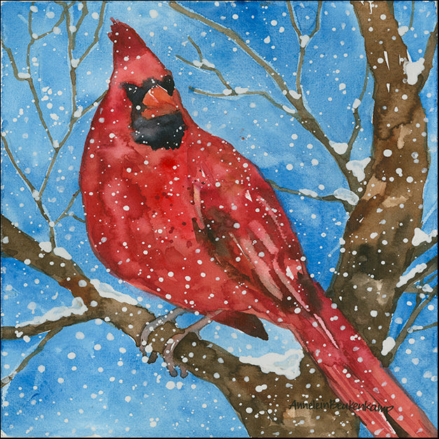 ANNBEU89022 Snow Bird, by Annelein Beukenkamp, available in multiple sizes