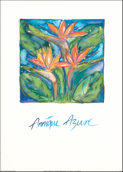 AW AA703 Birds of paradise by Annique Azure 50x70cm paper