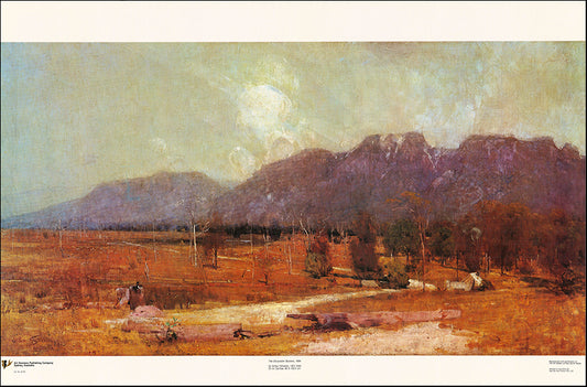 AW AS105 Gloucester Buckets 1894 by Sir Arthur Streeton 1867 to 1943 101x68cm on paper