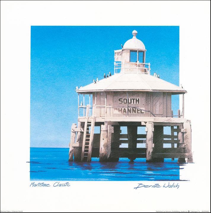 AW BW602 Maritime Classic by Bernie Walsh 40x40cm on Paper