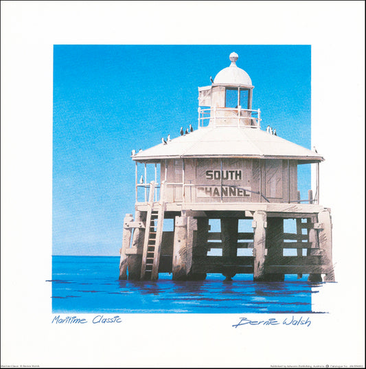 AW BW602 Maritime Classic by Bernie Walsh 40x40cm on Paper