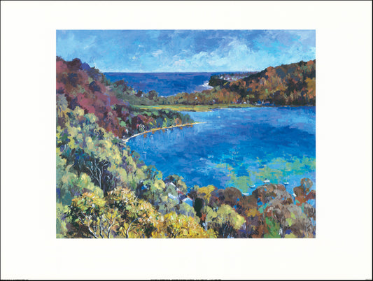 AW CP101 Catherine Perry 80x60cm on paper, Harbour Inlet 1