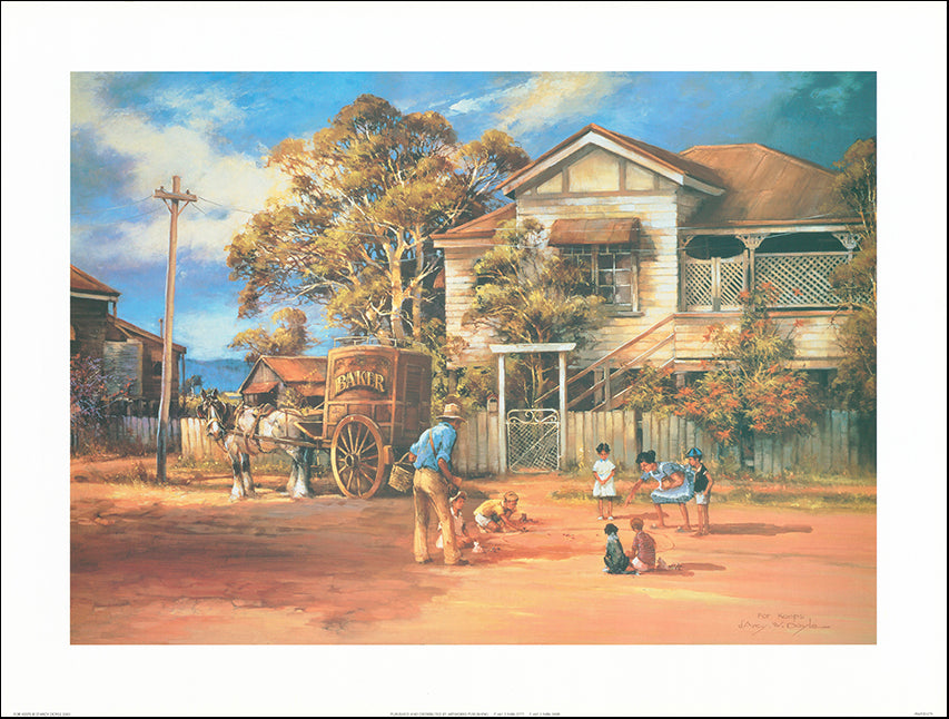 AW DD279 For Keeps by D'Arcy Doyle 80x60cm on paper - Chamton