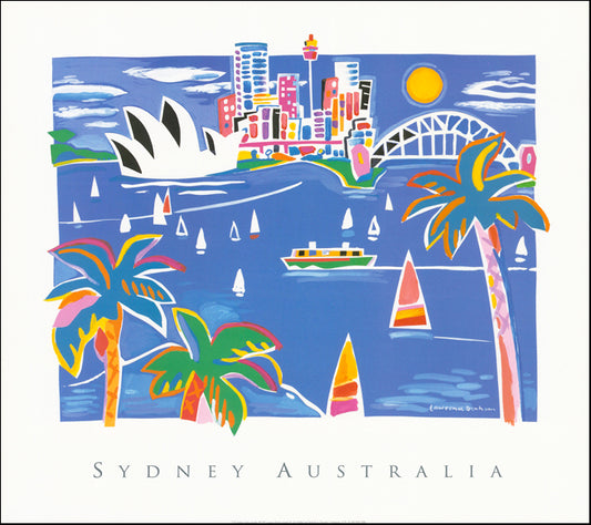 AW GEO3150 Lawrence Denham 68x60cm on paper, Sydney Australia