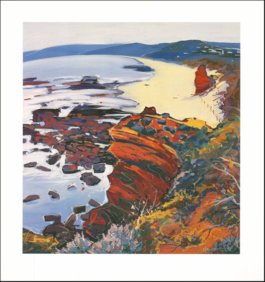 AW GEO3559 West of Eagles Nest by Wayne Bryant 89x95cm on paper