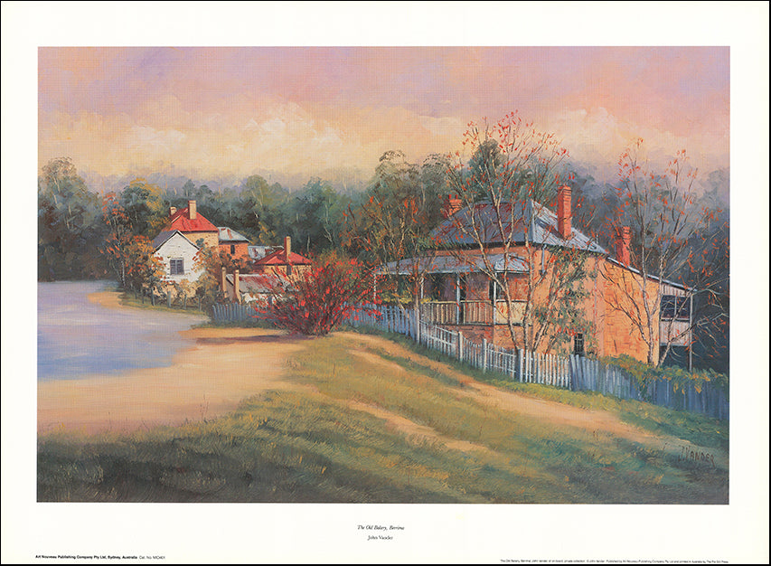 AW JV401 Old Bakery by John Vander 68x50cm on paper - Chamton