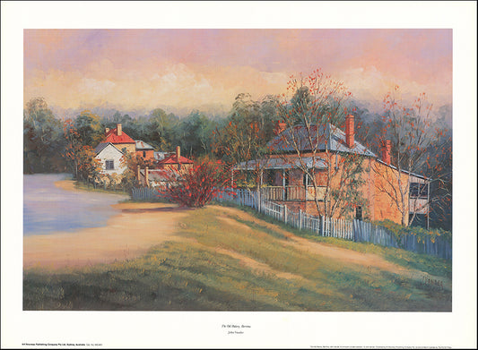 AW JV401 Old Bakery by John Vander 68x50cm on paper - Chamton