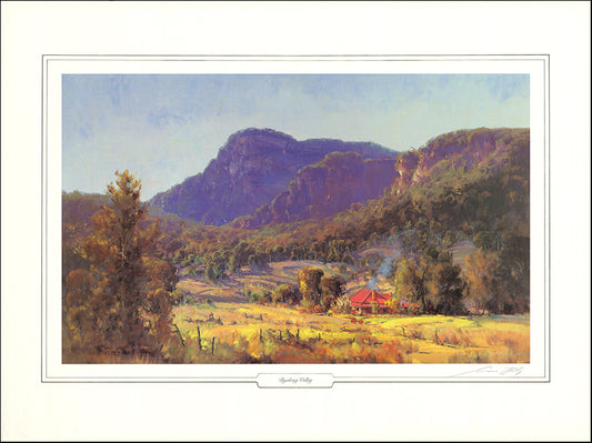AW LECH2 Byalong Valley LE 950 by Chris Huber84x64cm on paper