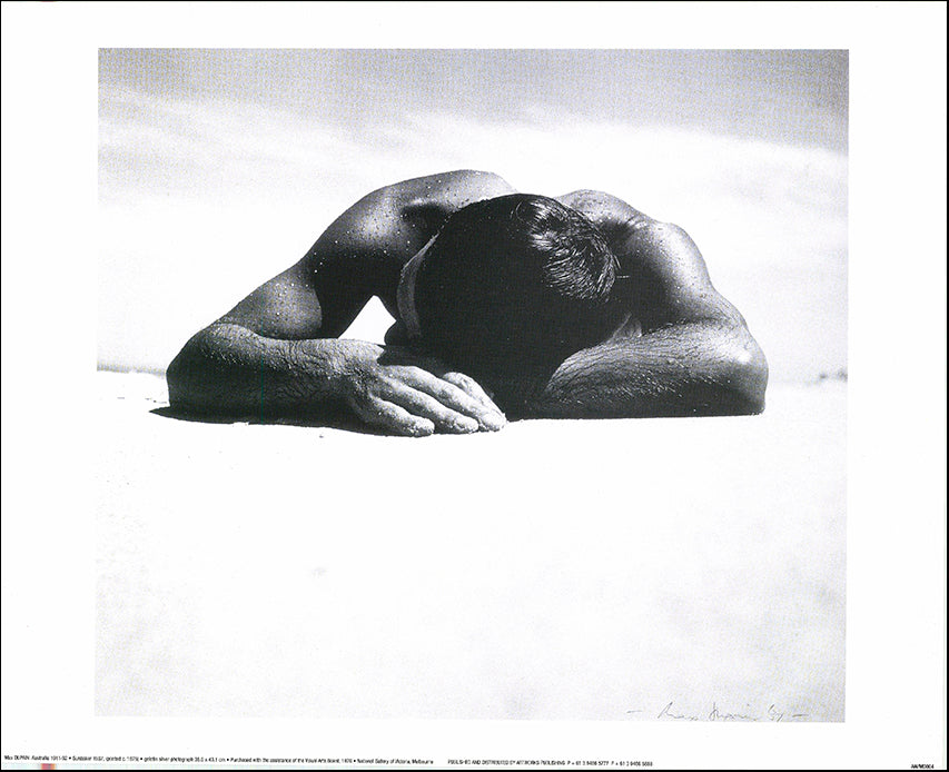 AW MD804 Sunbaker 1937 NGV by Max Dupain 50x40cm on paper