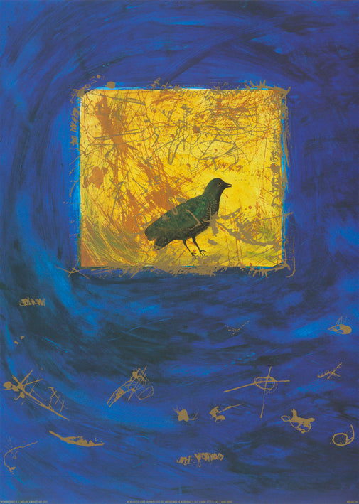 AW MG780 Megan Grinstead 49x69cm on paper Bower Bird 2