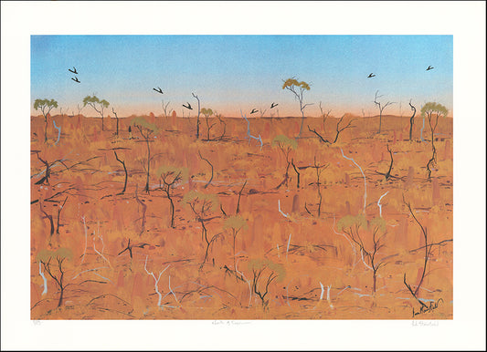AW NORT01 North of Capricorn LE of 350 by Ian Stansfield 67x48cm on paper