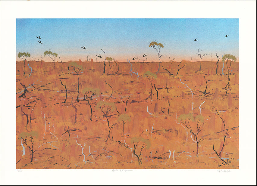 AW NORT01 North of Capricorn LE of 350 by Ian Stansfield 67x48cm on paper