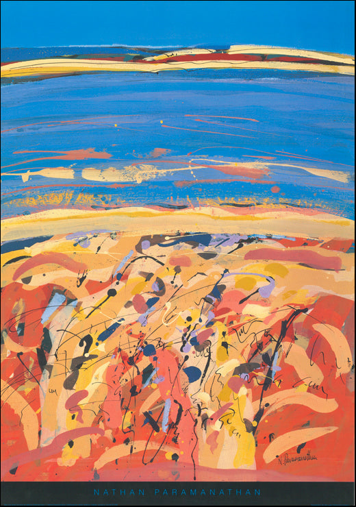 AW NP58 Nathan Paranthan 69x99cm on paper, Sea and Sand Textures