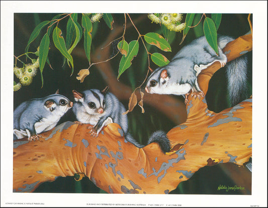 AW NP730 Natalie Parker 45x35cm on paper, A Family Gathering