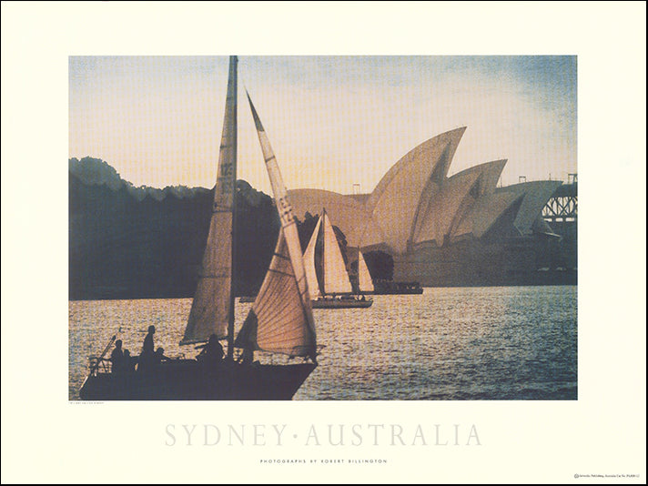 AW RB112 Sydney Australia by Robert Billington, 84x63cm on paper