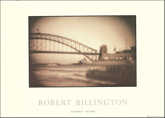 AW RB116 Sydney Icons by Robert Billington,  50x70cm on paper