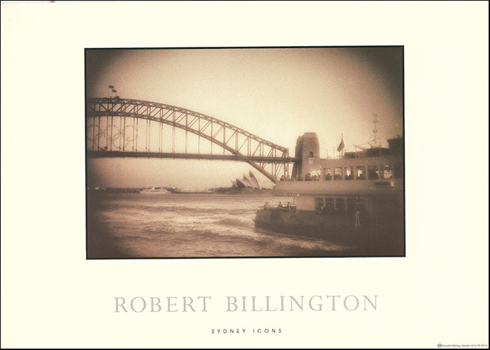 AW RB116 Sydney Icons by Robert Billington,  50x70cm on paper