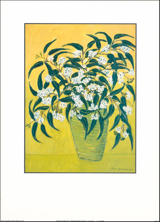 AW RG710 White gum blossom by Rosine Grosmougin 50x70cm on paper