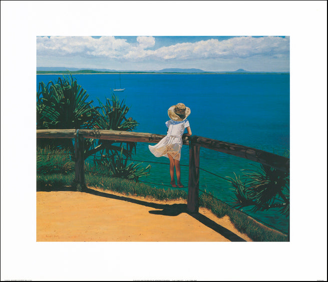 AW RW489 Coastal Memories by Robert Wells 73x63cm  on paper - Chamton