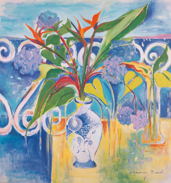 AW SB590 Susans Sunroom 2 by Susan Baird 68x72cm on paper