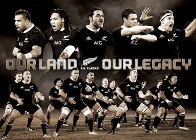 Our Land our Legacy All Blacks 70x50cm paper - Chamton