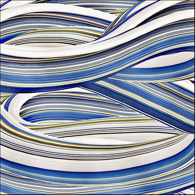 101797 Blue Swirls I, by Arabella Studios, available in multiple sizes