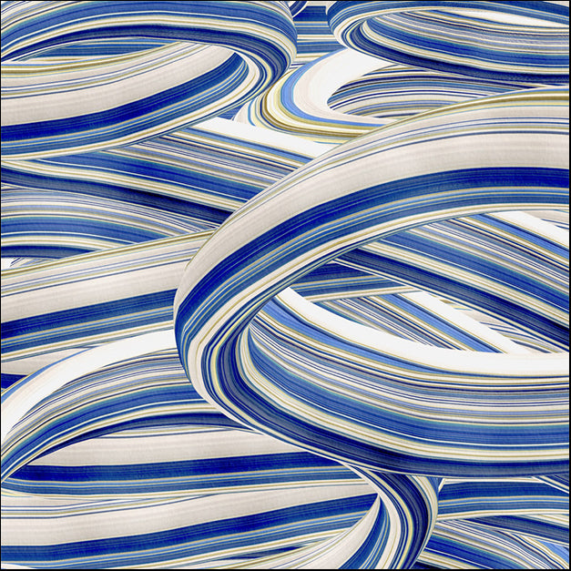 101799 Blue Swirls, by Arabella Studios, available in multiple sizes