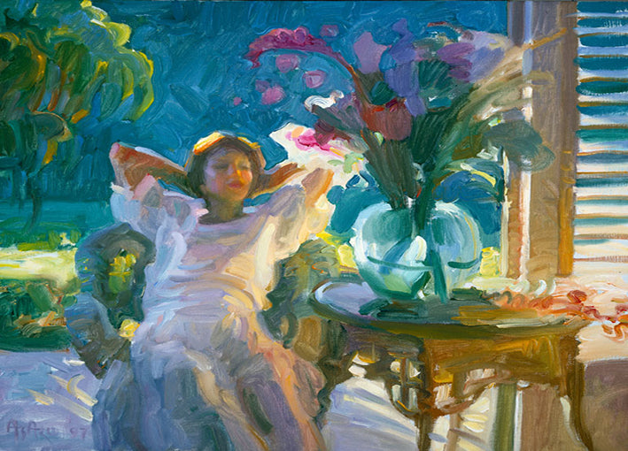 82195 Garden Portal, by Asaro, available in multiple sizes - Chamton