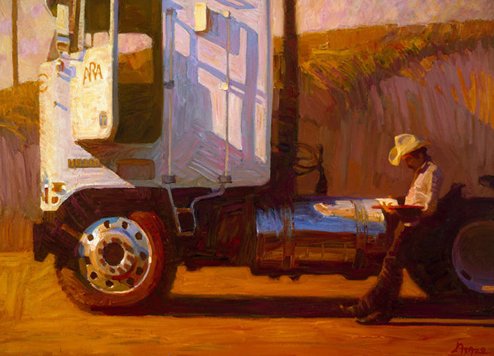 82201 Riding the Range, by Asaro, available in multiple sizes - Chamton