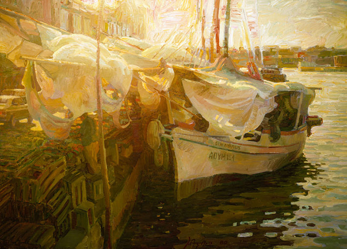 82211 Curcao Floating Market, by Asaro, available in multiple sizes - Chamton