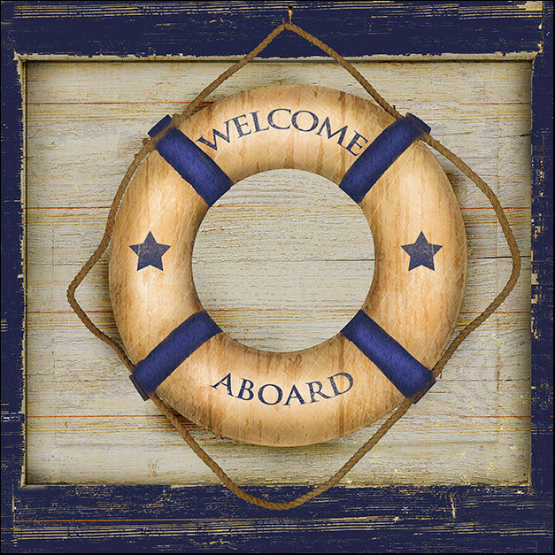 BETALB123022 Welcome Aboard, by Beth Albert, available in multiple sizes