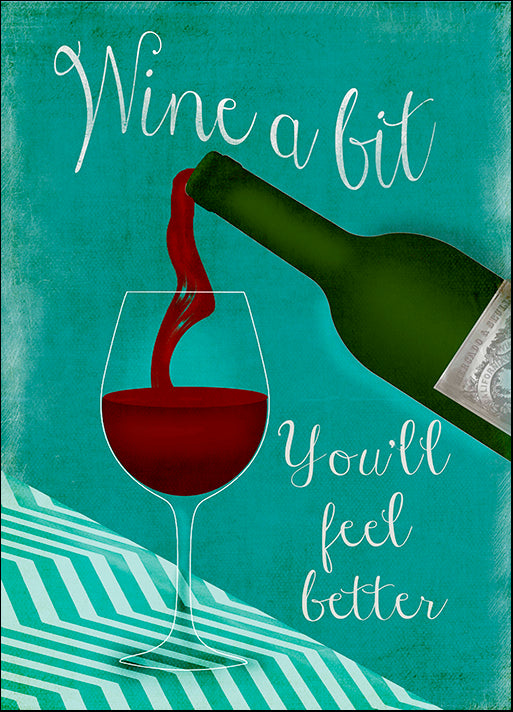 BETALB127100 Wine A Bit, by Beth Albert, available in multiple sizes