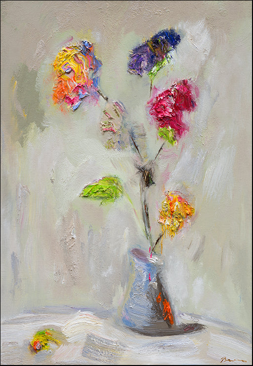 BRE-007 Neoplitan Floral by Bradford Brenner, available in multiple sizes - Chamton