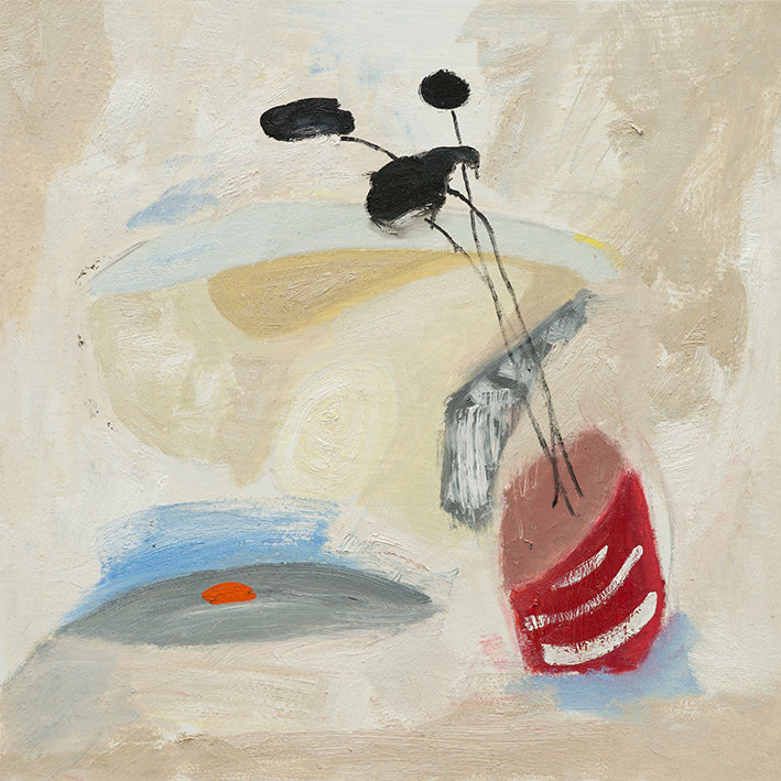 BRE-034, 18 rounds floral abstract,  available in multiple sizes - Chamton