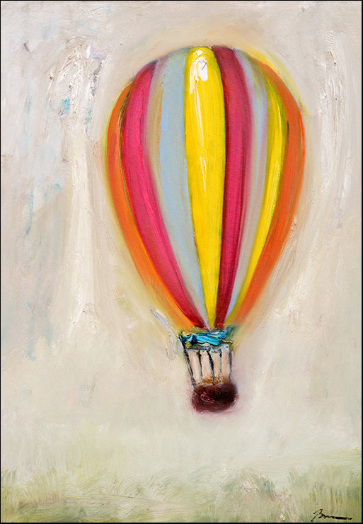 BRE-054 Lucky Hot Air Balloon by Bradford Brenner, available in multiple sizes
