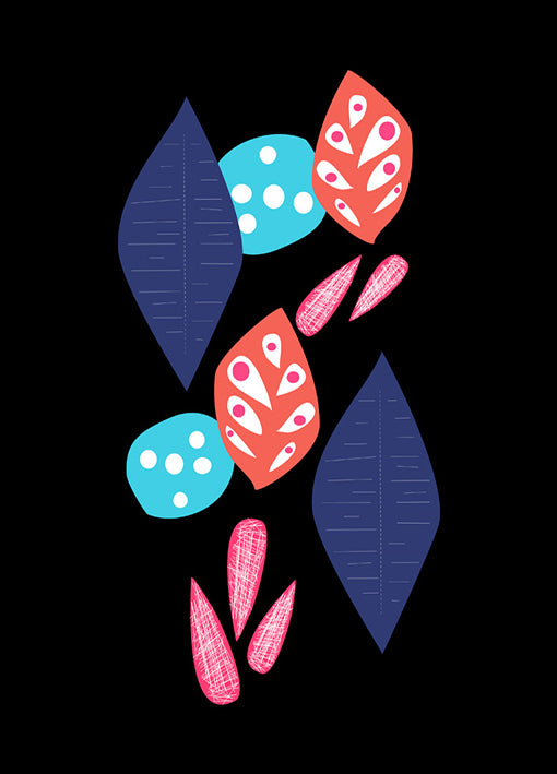 101870 Leaf Pattern I, by Biehle, available in multiple sizes