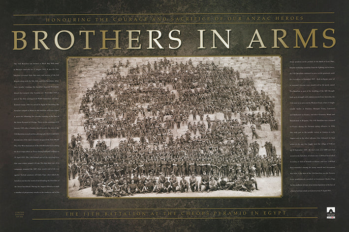 Brothers in Arms 90x60cm paper - Chamton