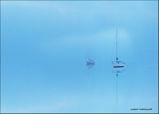 CARCAS93341 Calm in Blue, by Carlos Casamayor, available in multiple sizes