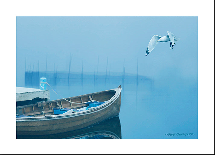 CARCAS93491 Fog in the Bay, by Carlos Casamayor, available in multiple sizes