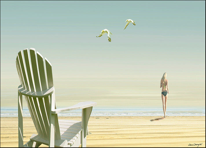 CARCAS94015 Paradise 4, by Carlos Casamayor, available in multiple sizes - Chamton