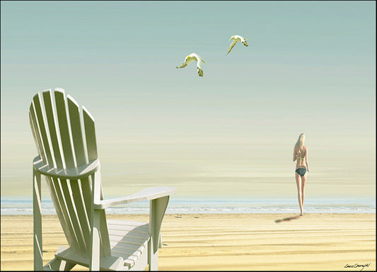 CARCAS94015 Paradise 4, by Carlos Casamayor, available in multiple sizes - Chamton