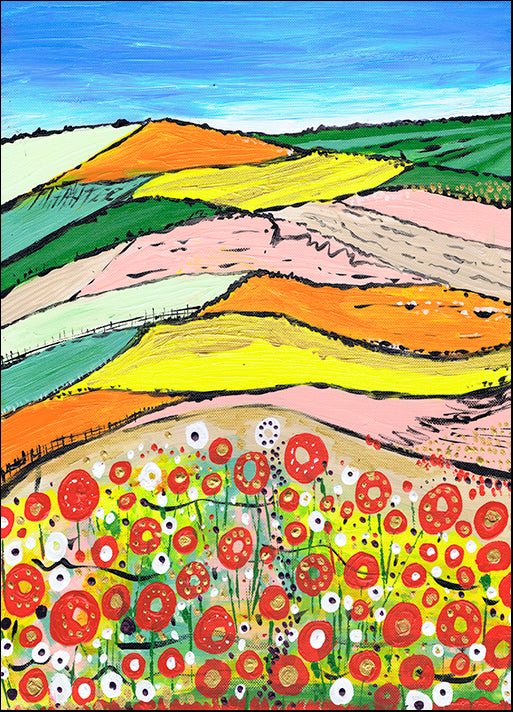 CARDUN135870 The Colours Of Spring, by Caroline Duncan ART, available in multiple sizes